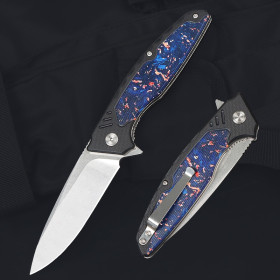 Freewolf FD033 Fast Opening G10 Handle Custom Made Axis Folding Knife UD408843
